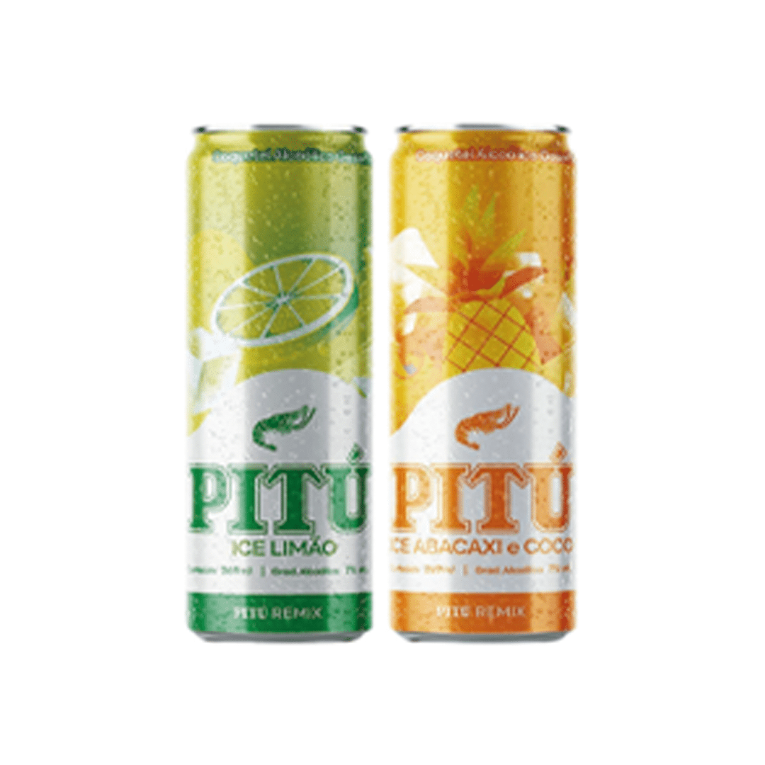Coquetel Ice Lata Pitu 269ML (SABORES)