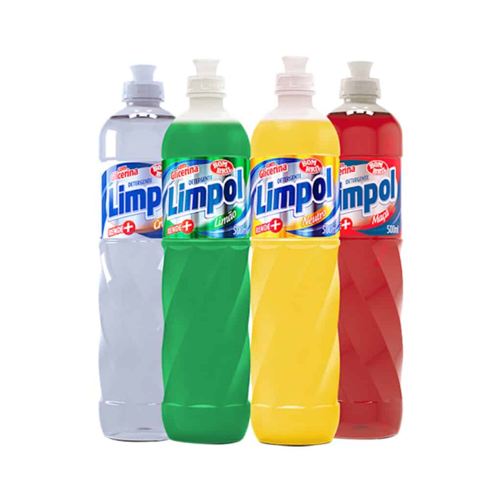Detergente Limpol 500ML (Frangâncias)