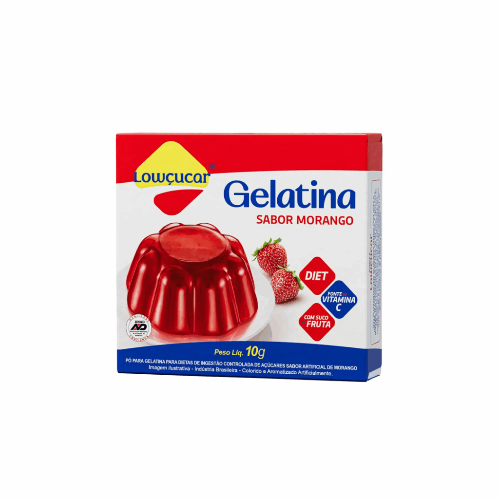 Gelatina Lowcucar 10g (SABORES)