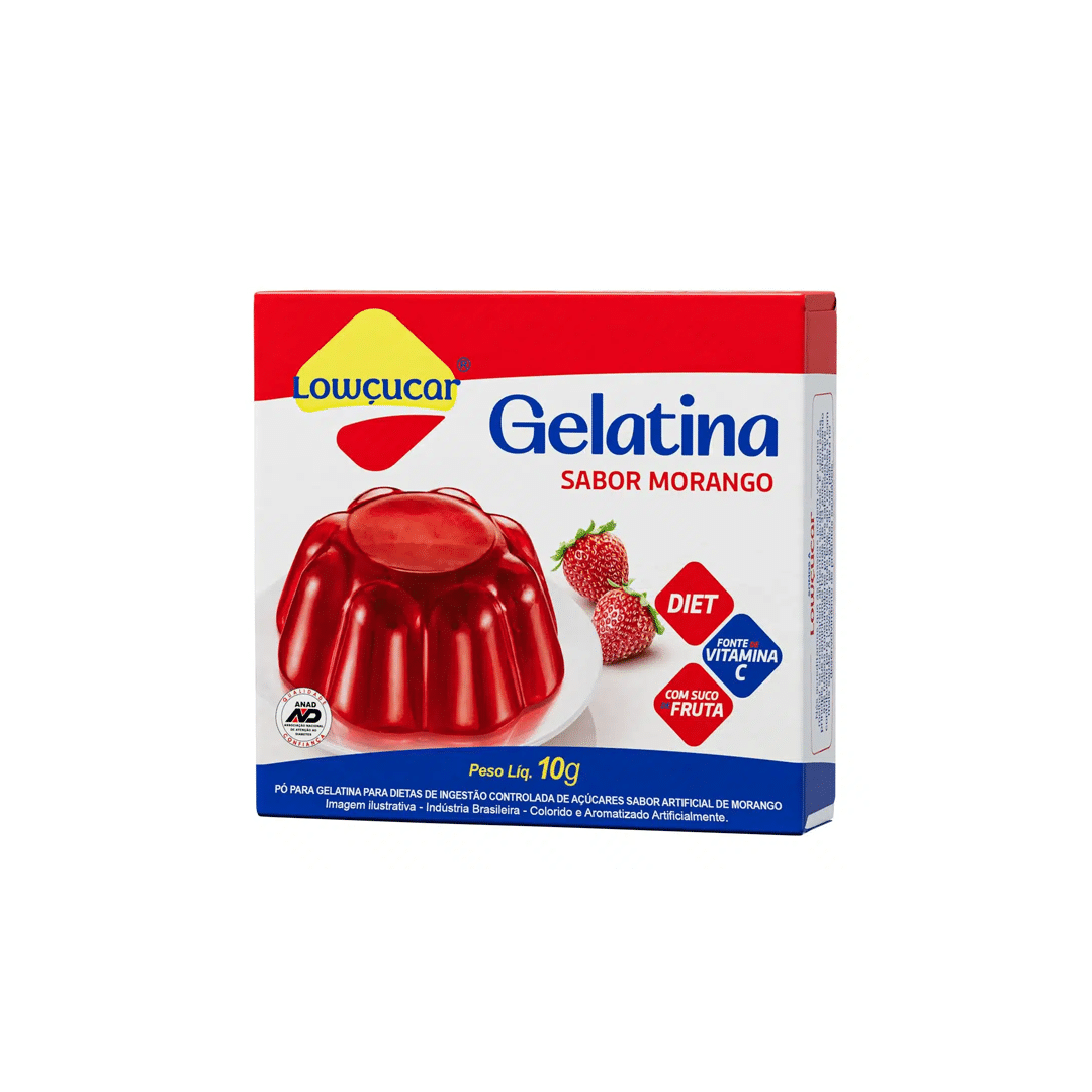 Gelatina Lowcucar 10g (SABORES)