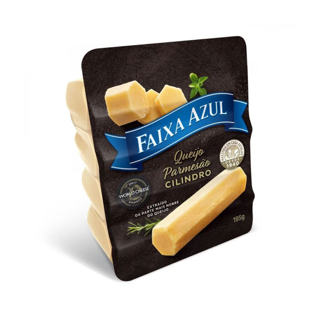 Queijo Parmesão Cilindro Faixa Azul 195G