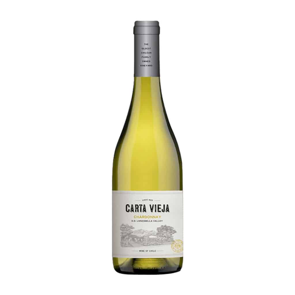 Vinho Carta Vieja Bco Chardonay 750ML