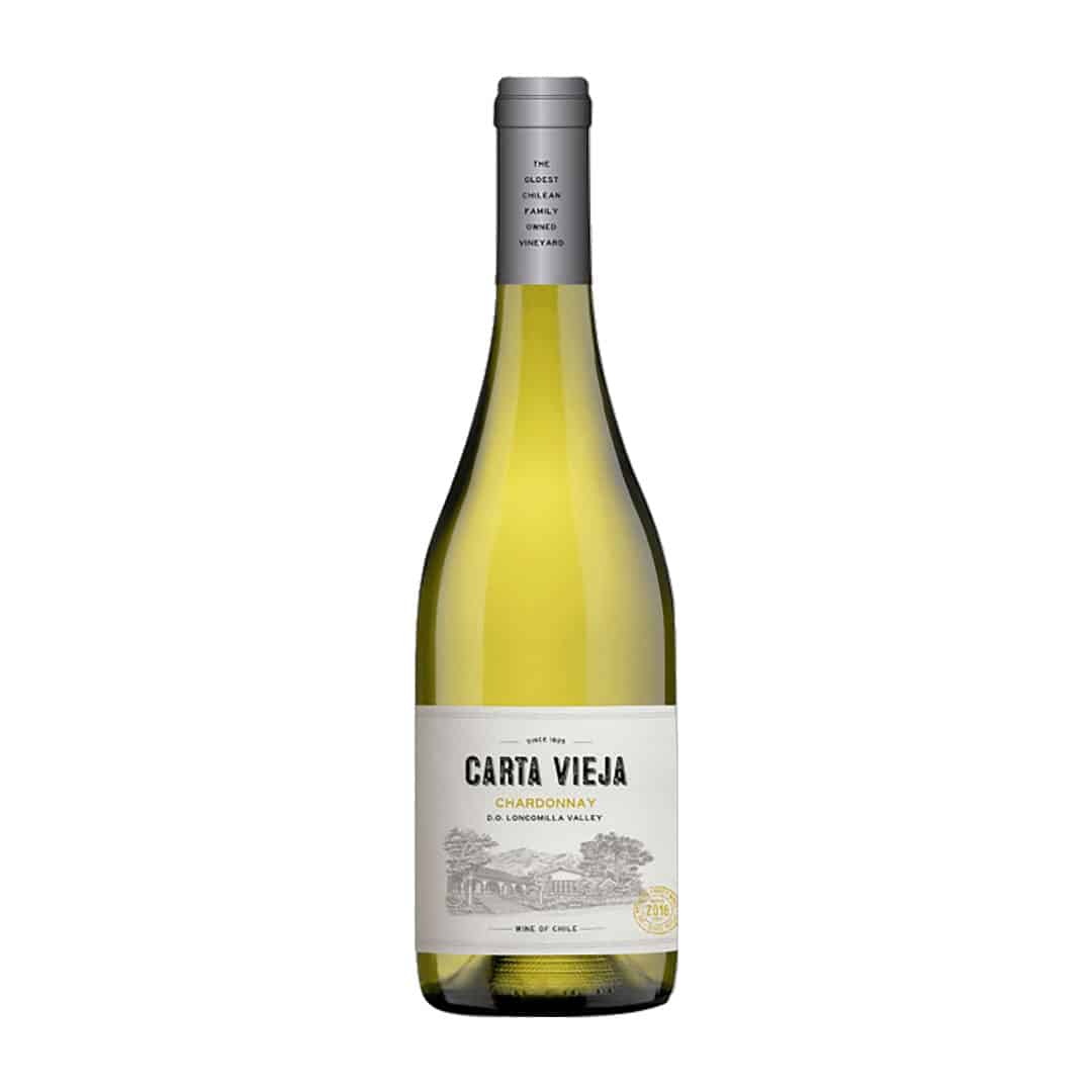 Vinho Carta Vieja Bco Chardonay 750ML