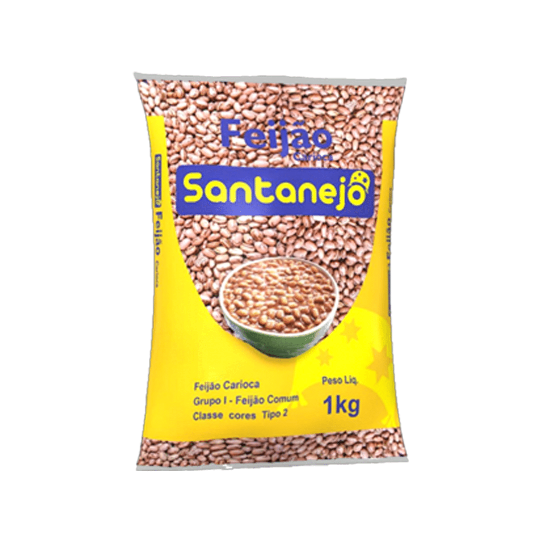 Feijão Carioca TP 2 Santanejo 1KG