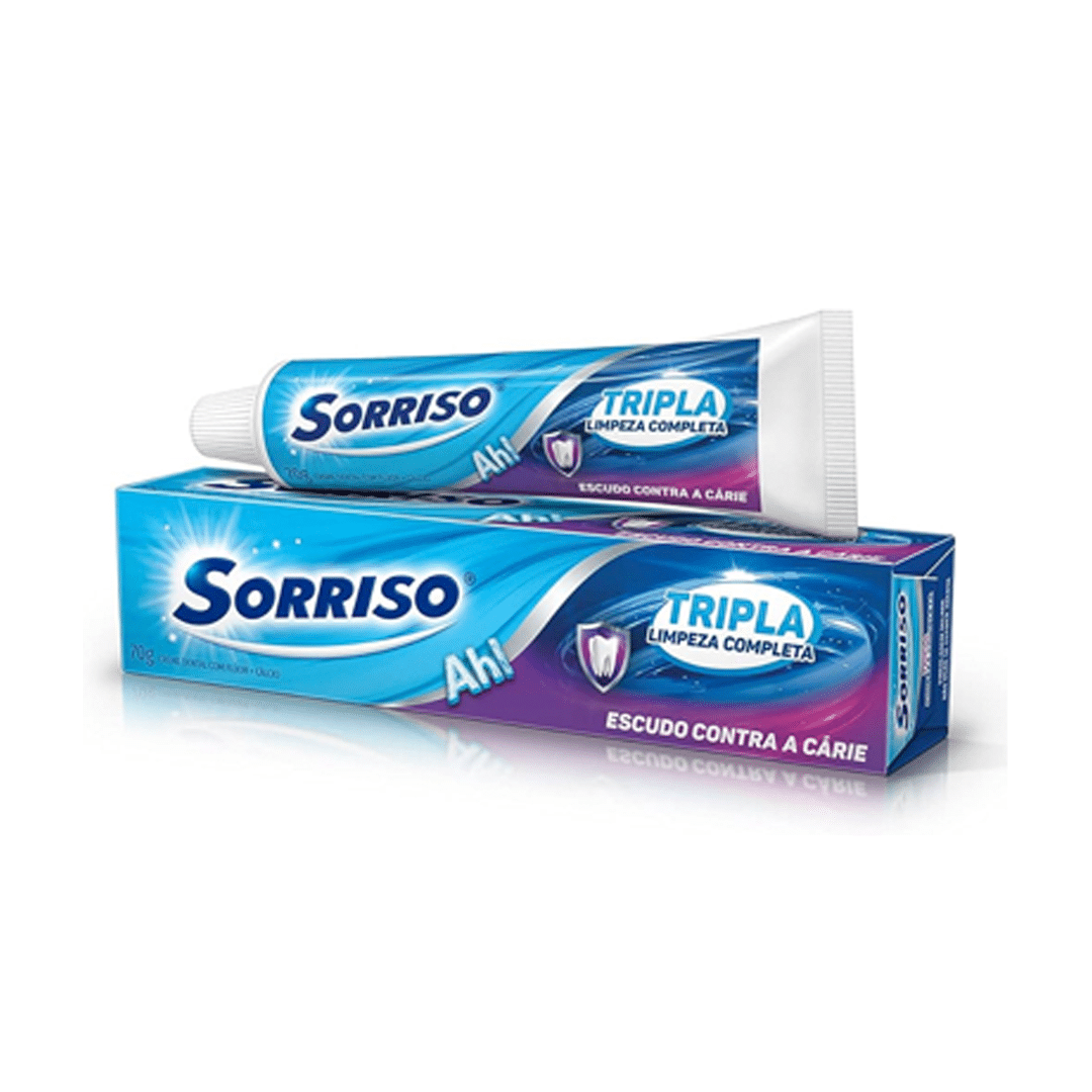 Cd Sorriso Tripla Limpeza Completa 70G