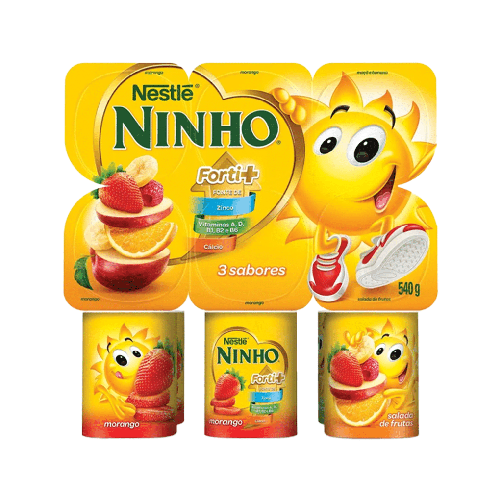 Iog Morango Sal F Maca Ban BD Ninho 540G