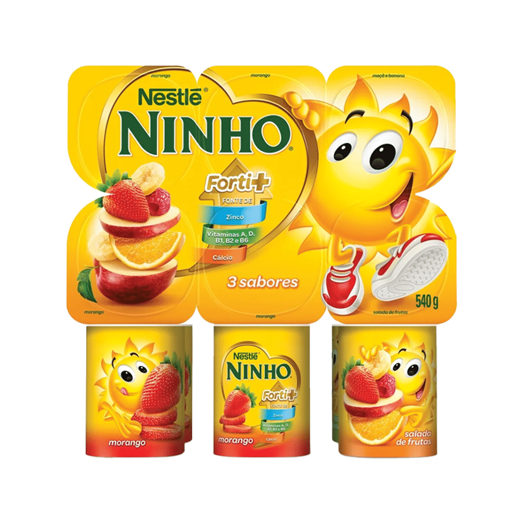 Iog Morango Sal F Maca Ban BD Ninho 540G