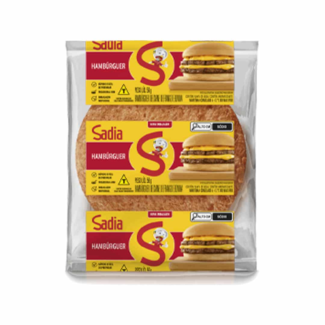 Hamburguer Carn Frango Bov Sadia 56g