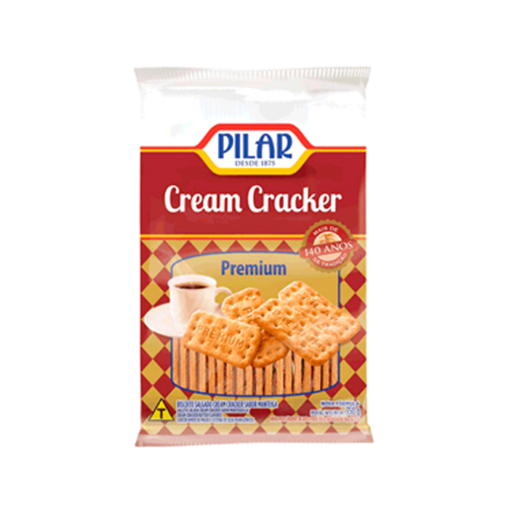 Bisc Cream Cracker Pilar Premium 350G