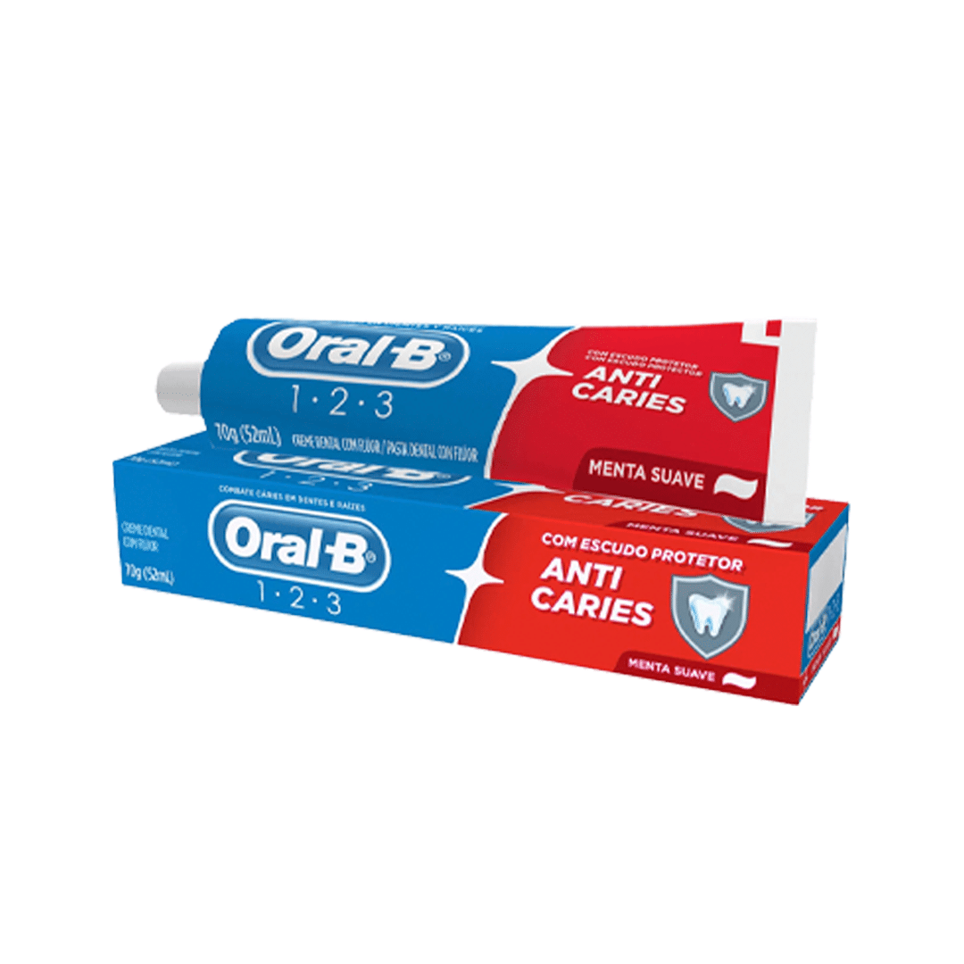 Cd Oral-B 1 2 3 Anti Caries 70G