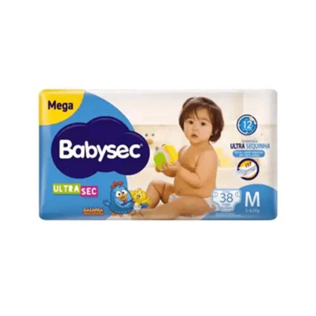 Fralda Desc Mega Babysec ( P, M, G, XG E XXG)