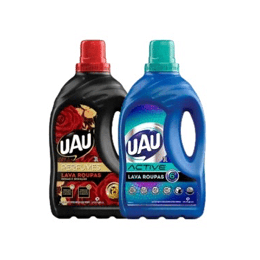 Lava Roupa Liq Uau 3L (Fragrâncias)