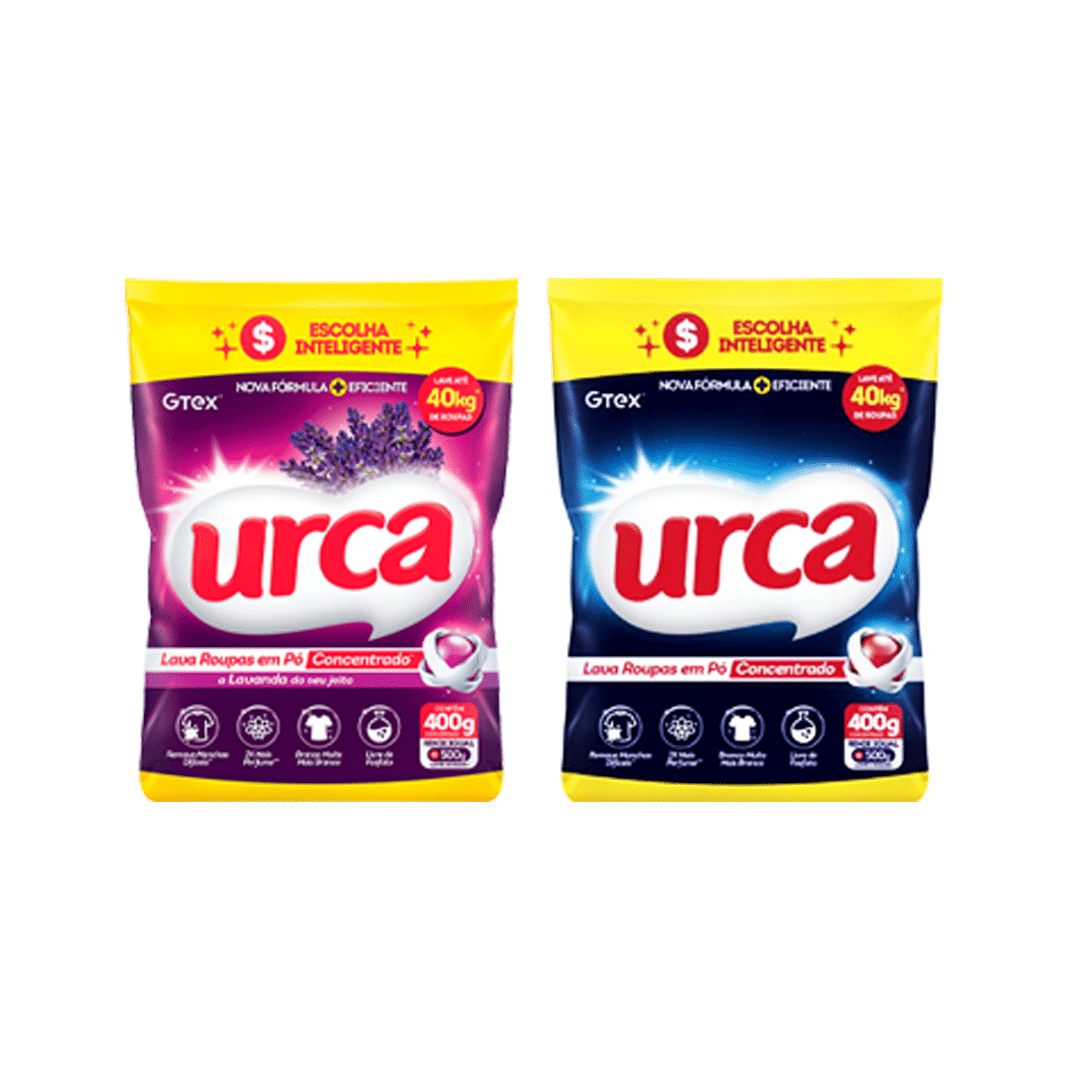 Lava Roupas Pó Urca 400G (Fragrâncias) – Avant Atacarejo