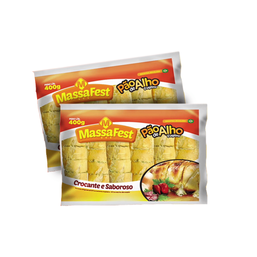 Pao De Alho Massa Fest (SABORES) 400G