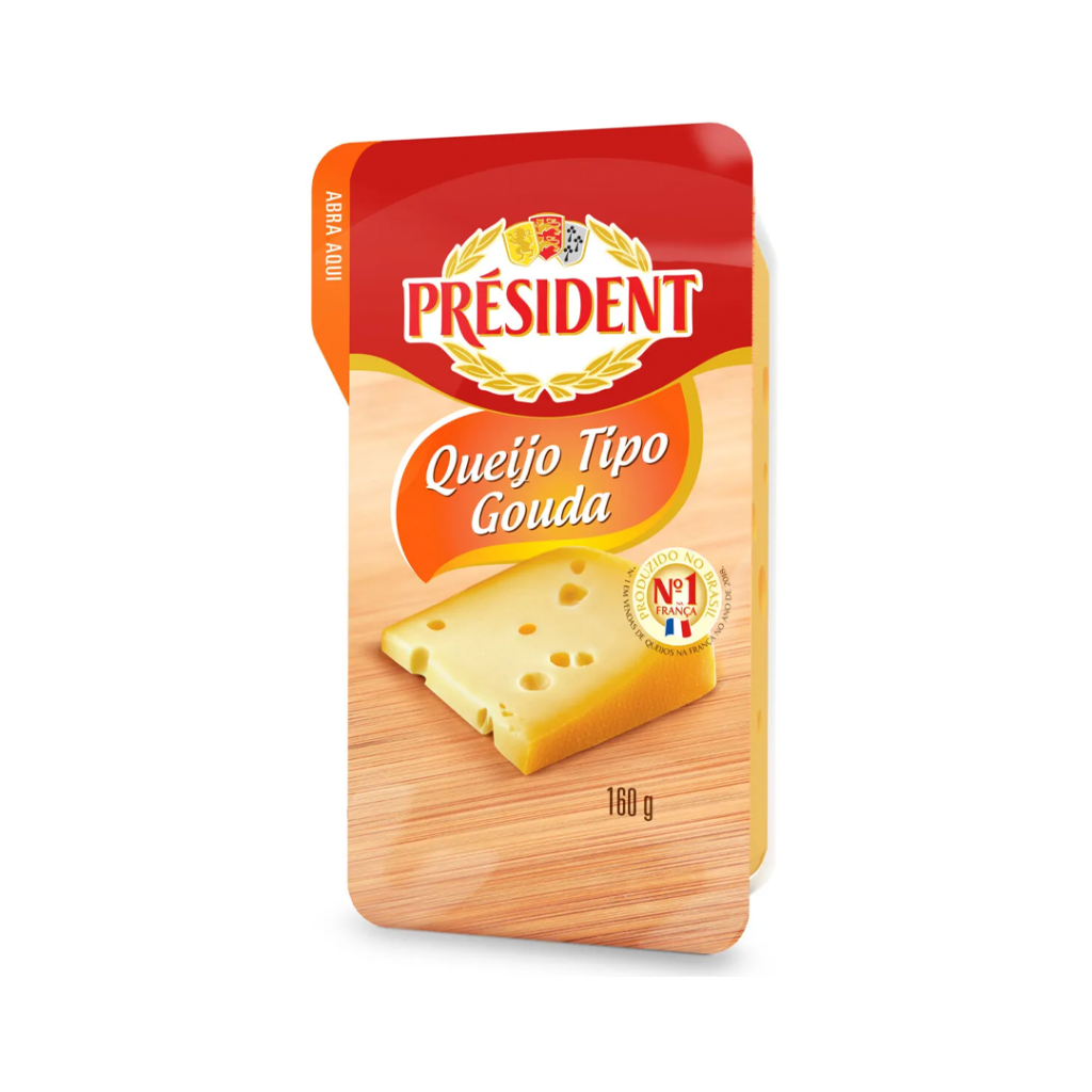 Queijo Gouda Fracao Presidente 160G