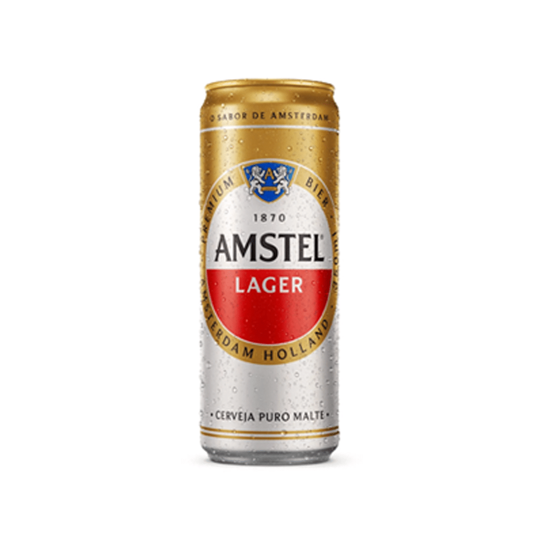 Cerveja Amstel Sleek Lager LT 350ML