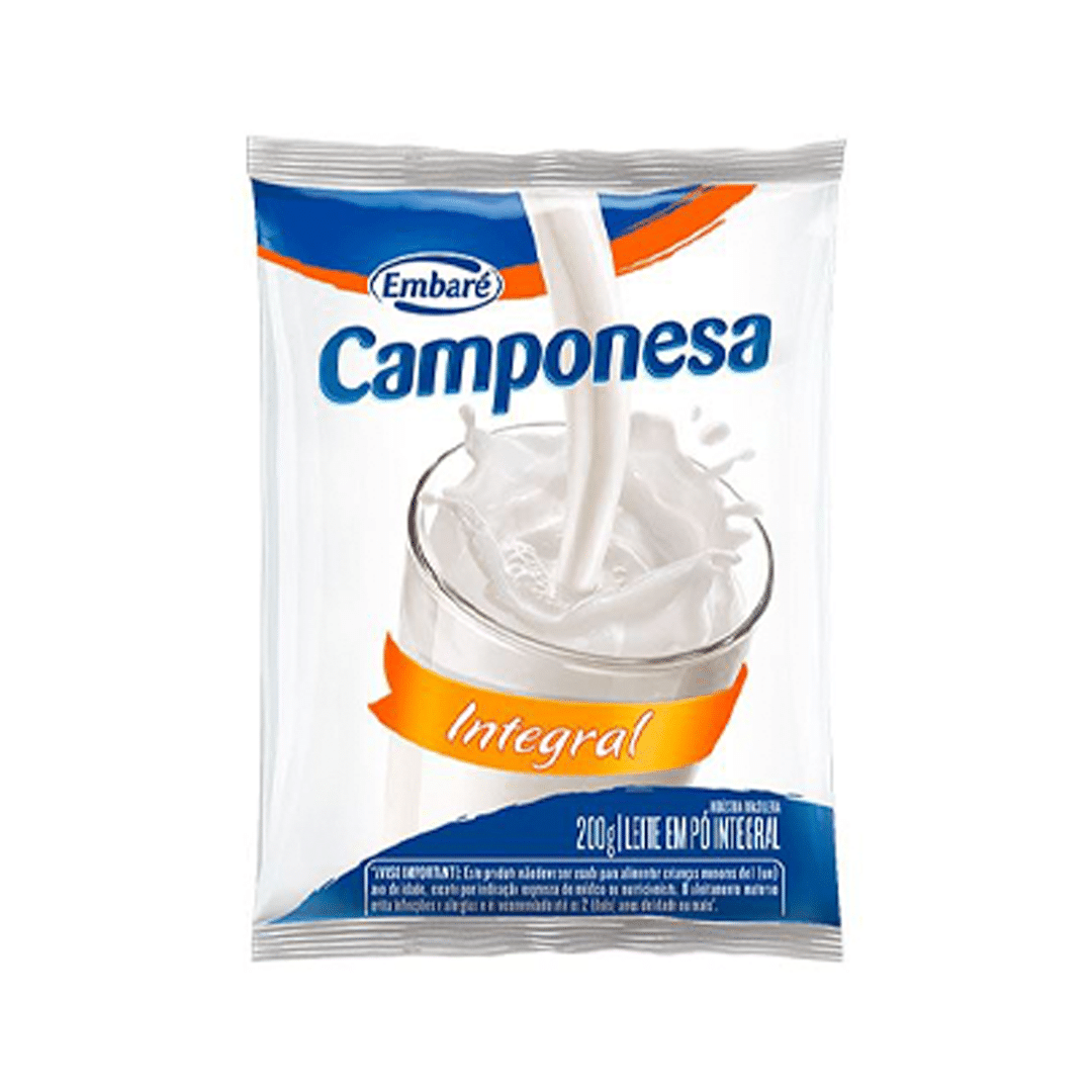 Leite Po Integral Camponesa 200G