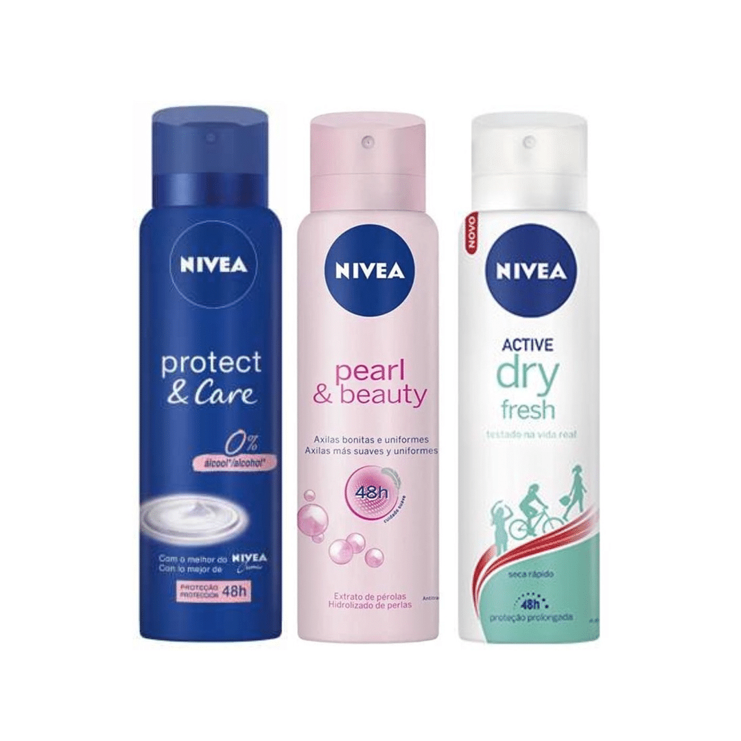 Desod Aer Nivea 150ml (FRAGRÂNCIAS)
