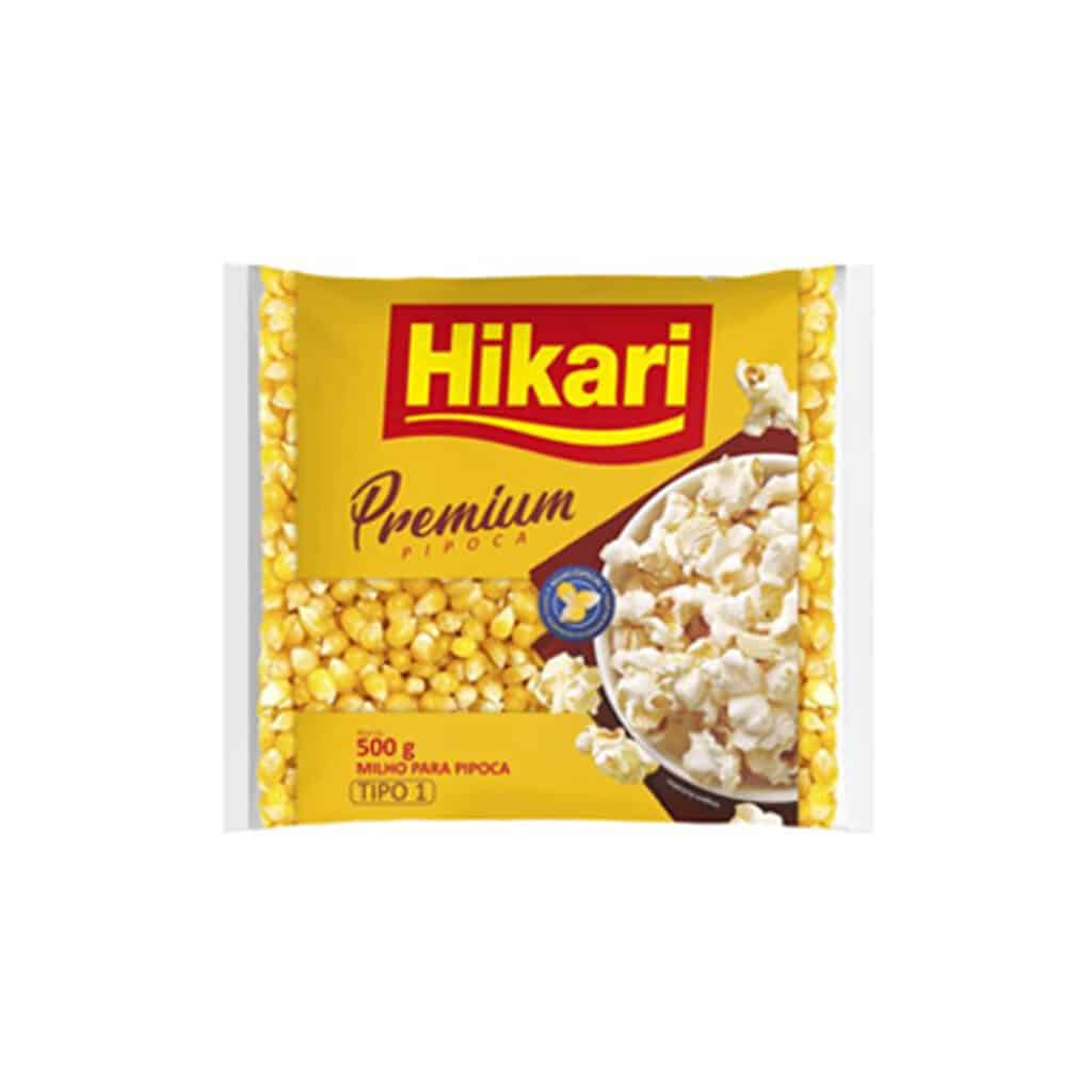 Milho Pipoca Premium Hikari 500g