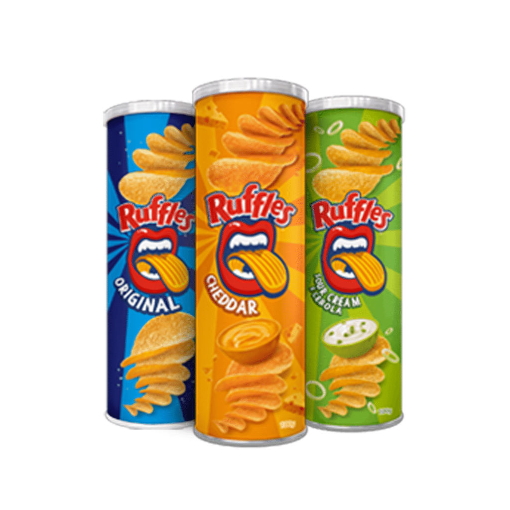Batata Tubo Tira Onda Ruflles 100G (SABORES) – Avant Atacarejo