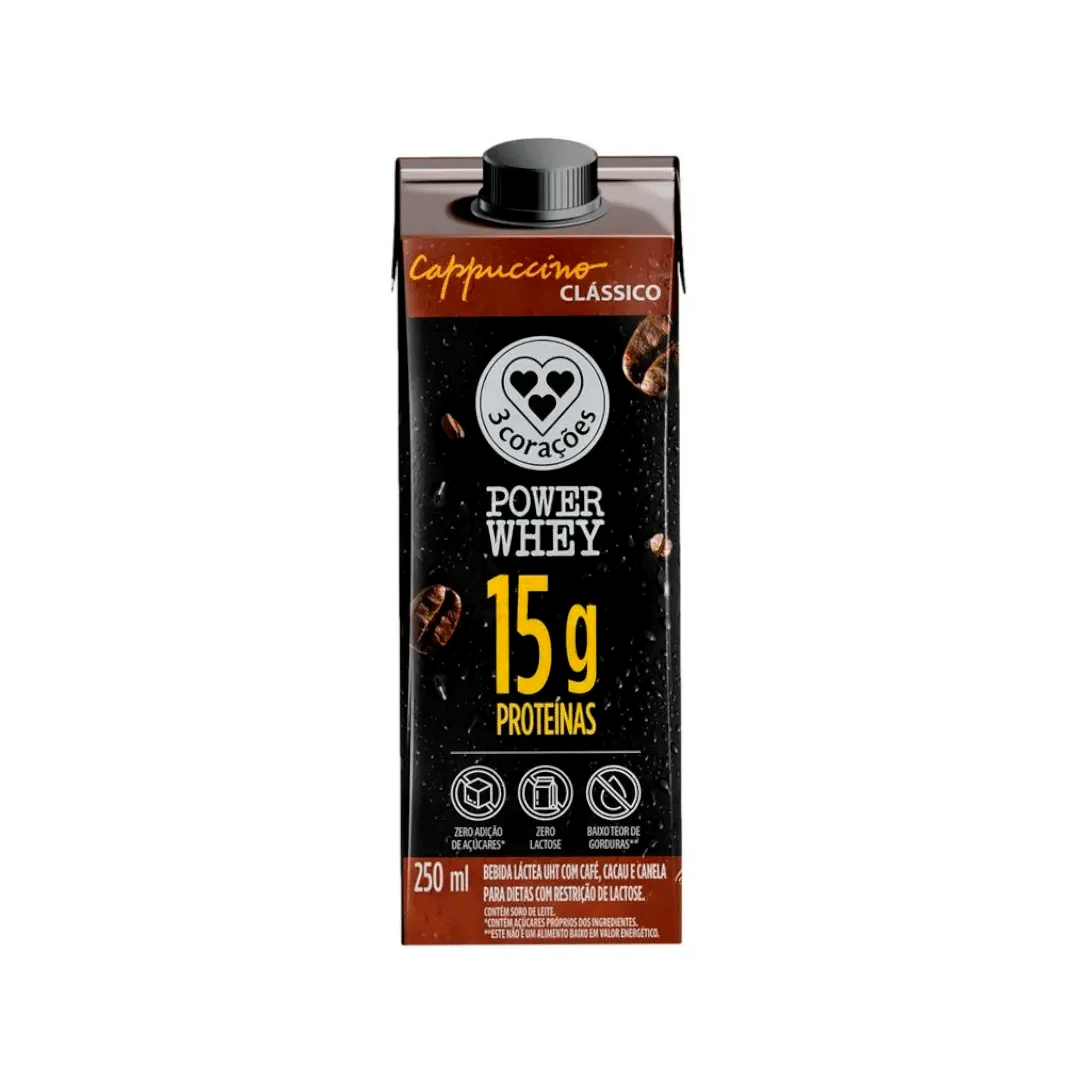 Beb Lac Power Wh 3Corações 250ML (SABORES)