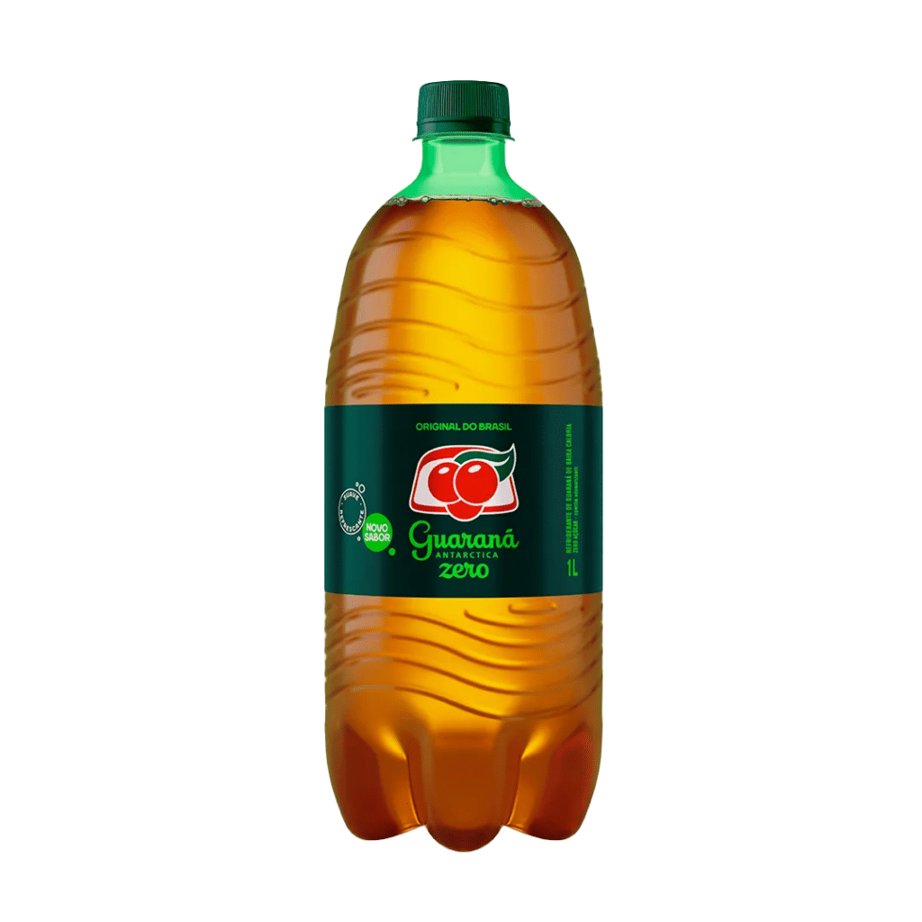 Refri Guarana Antarctica Zero Pet 1L