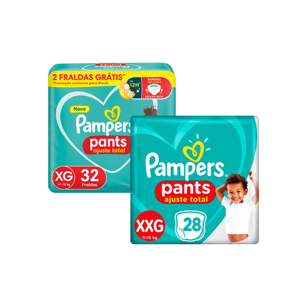 Frald Desc Pants Mega Pampers (TAMANHOS)