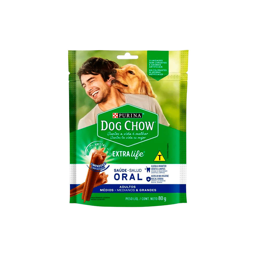 Petisco Oral Med Grand Dog Chow 80g