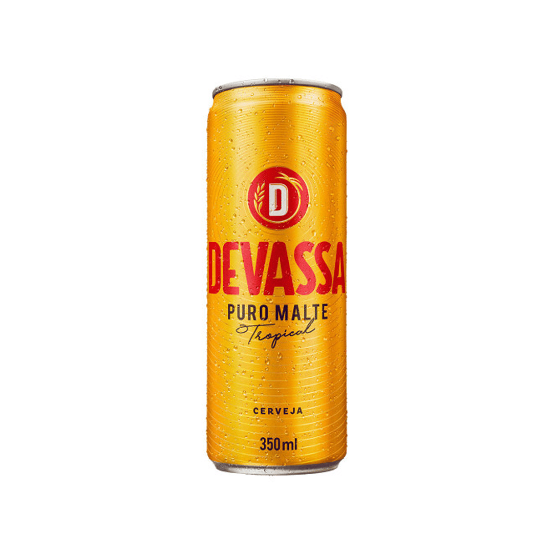 Cerv Devassa Lager LT 350 ML