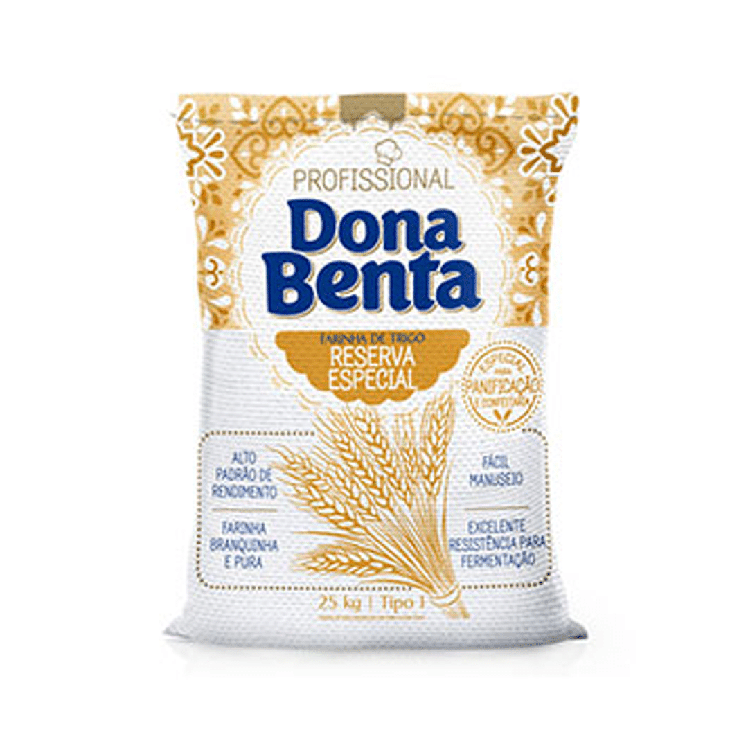 Farinha Trig Re Esp Prof Dona Benta 25kg