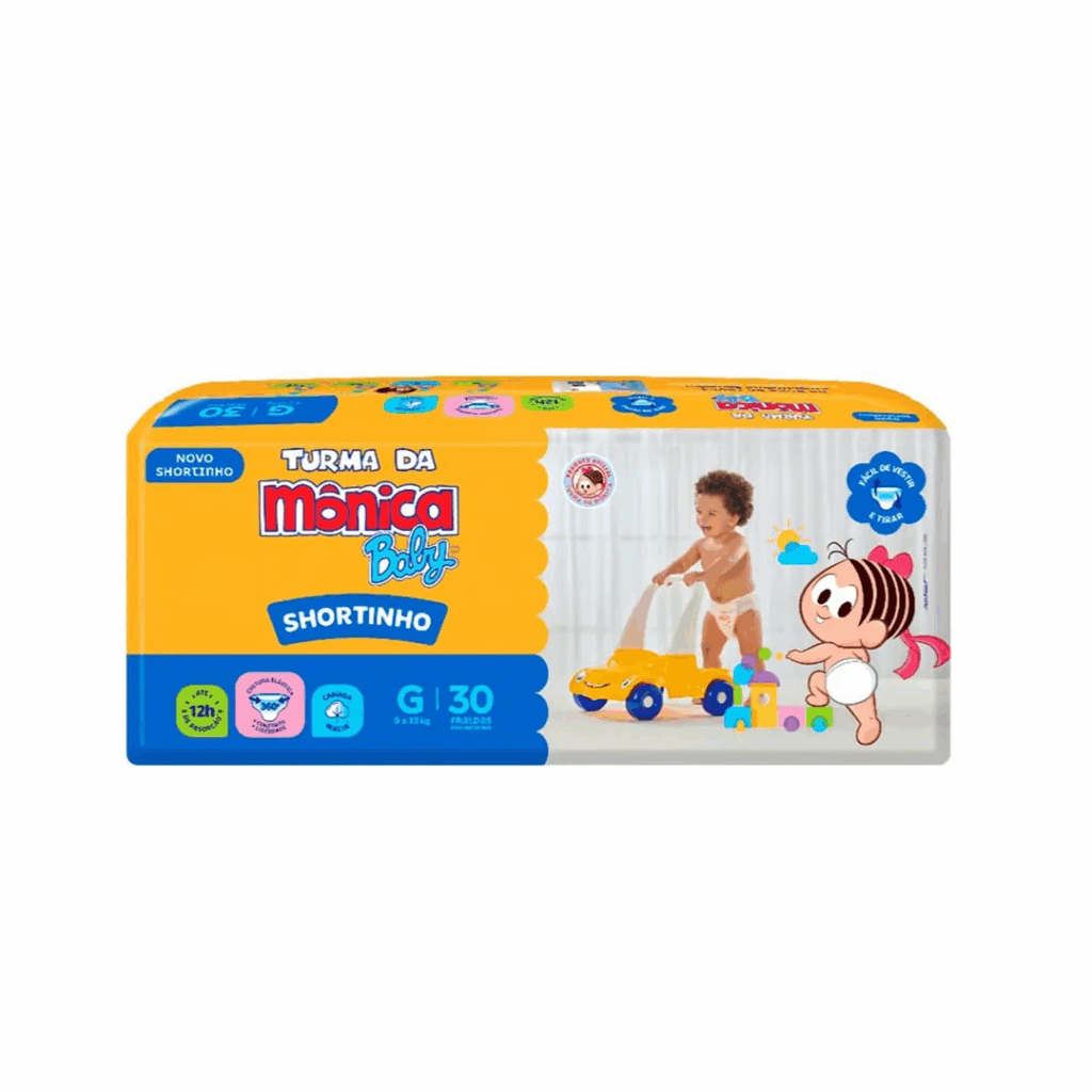 Fralda Desc Short Jumb T Da Monica
