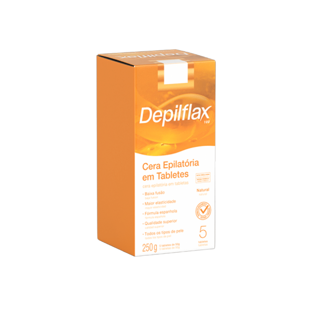 Cera Depil Quent Natural Depilflax 250g (Fragrâncias)