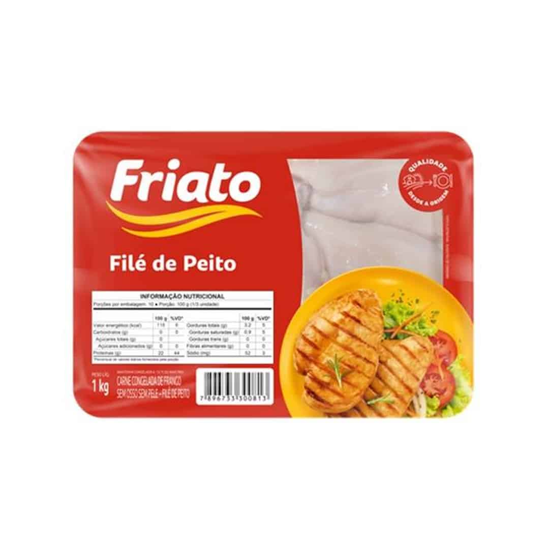 File Peito Frango Cong BDJ Friato 1KG
