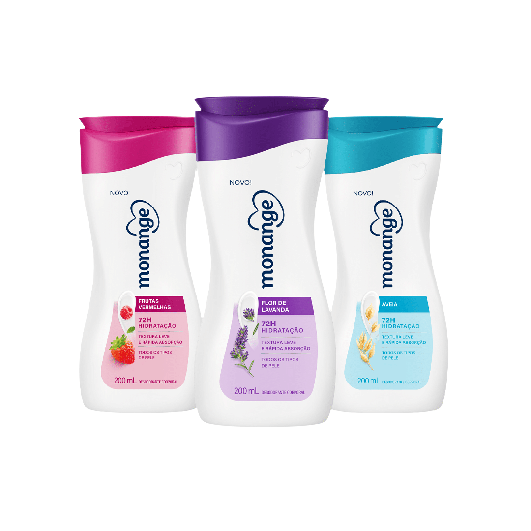 Leite Hidr Monange 200Ml (Fragrâncias)