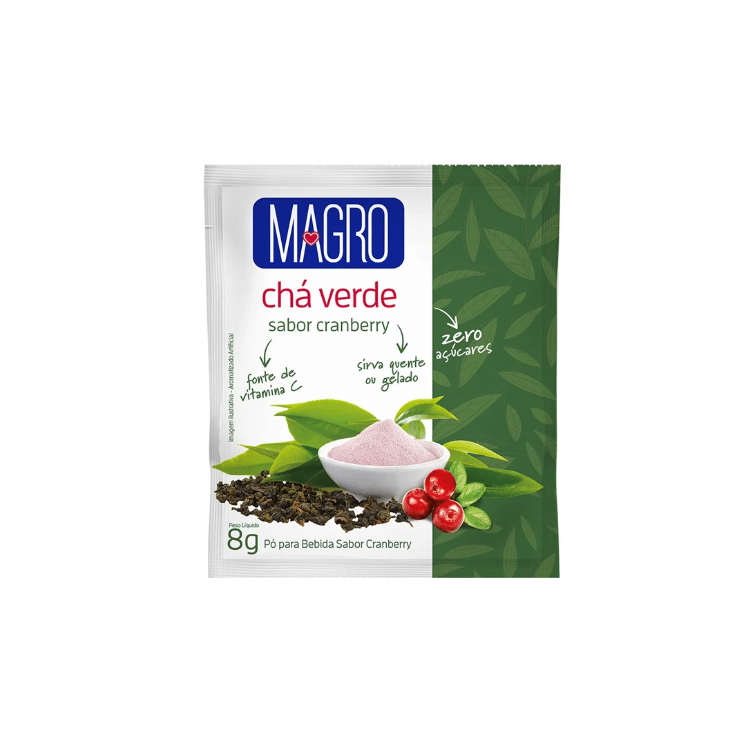 Cha Verde Magro 8g (Sabores)