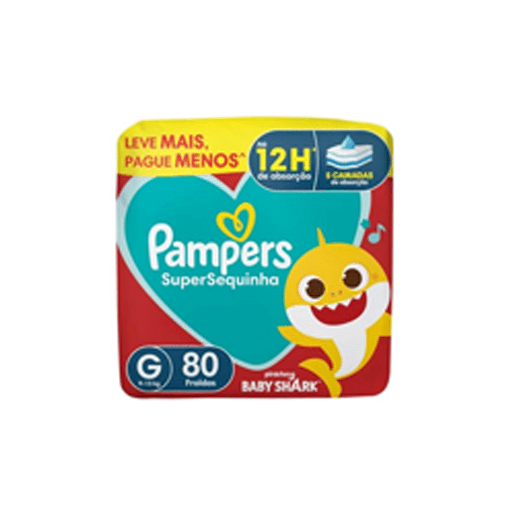 Fralda Desc Superseq Jumbo Pampers (Tamanhos)
