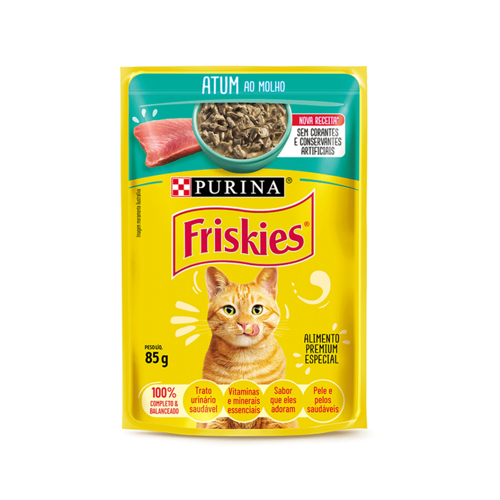 Ração Friskies 85g (Sabores)