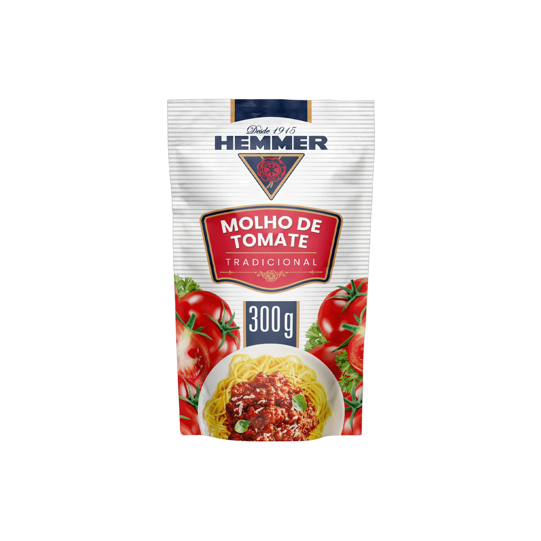 Molho Tomate Trad Hemmer 300g