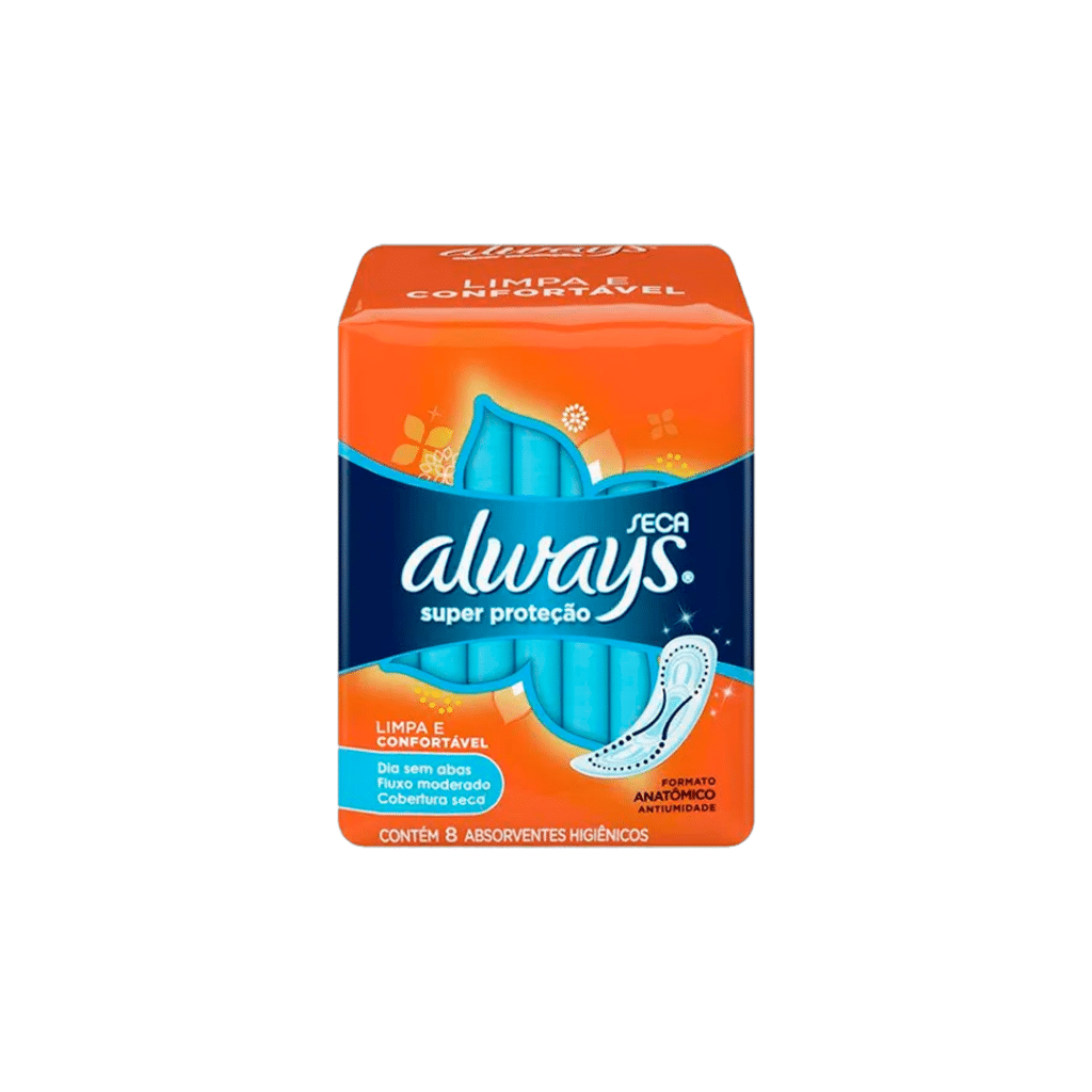 Absorvente Always 8un (Modelos)