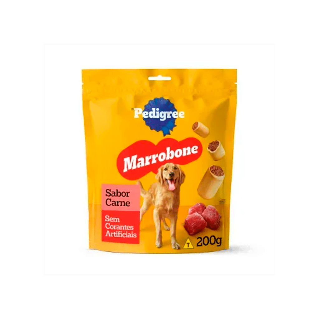 Biscoito Canino Marrobone Pouc Biscrock 200G
