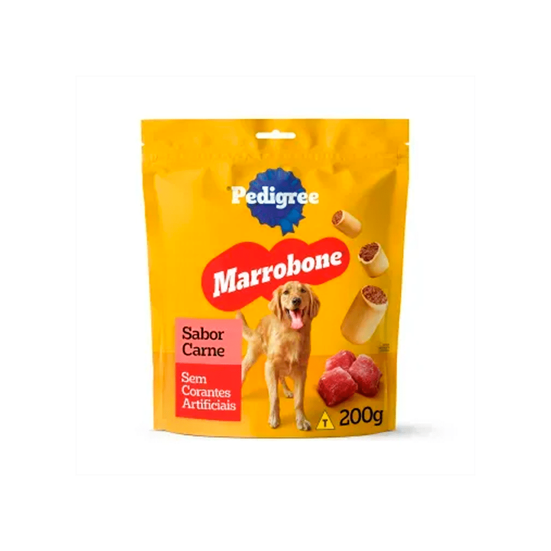 Biscoito Canino Marrobone Pouc Biscrock 200G