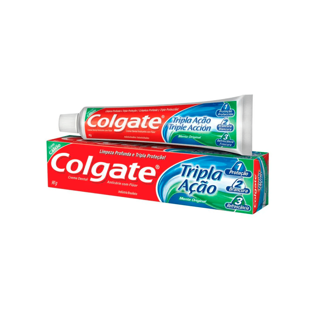 CD Colgate Tripla Acao Menta Original 90G