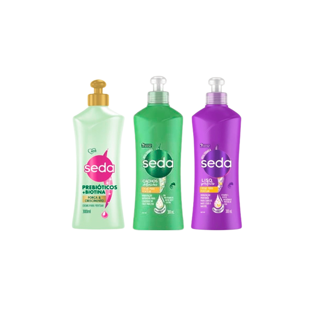 Creme Pentear Seda 300ML (Fragrâncias)