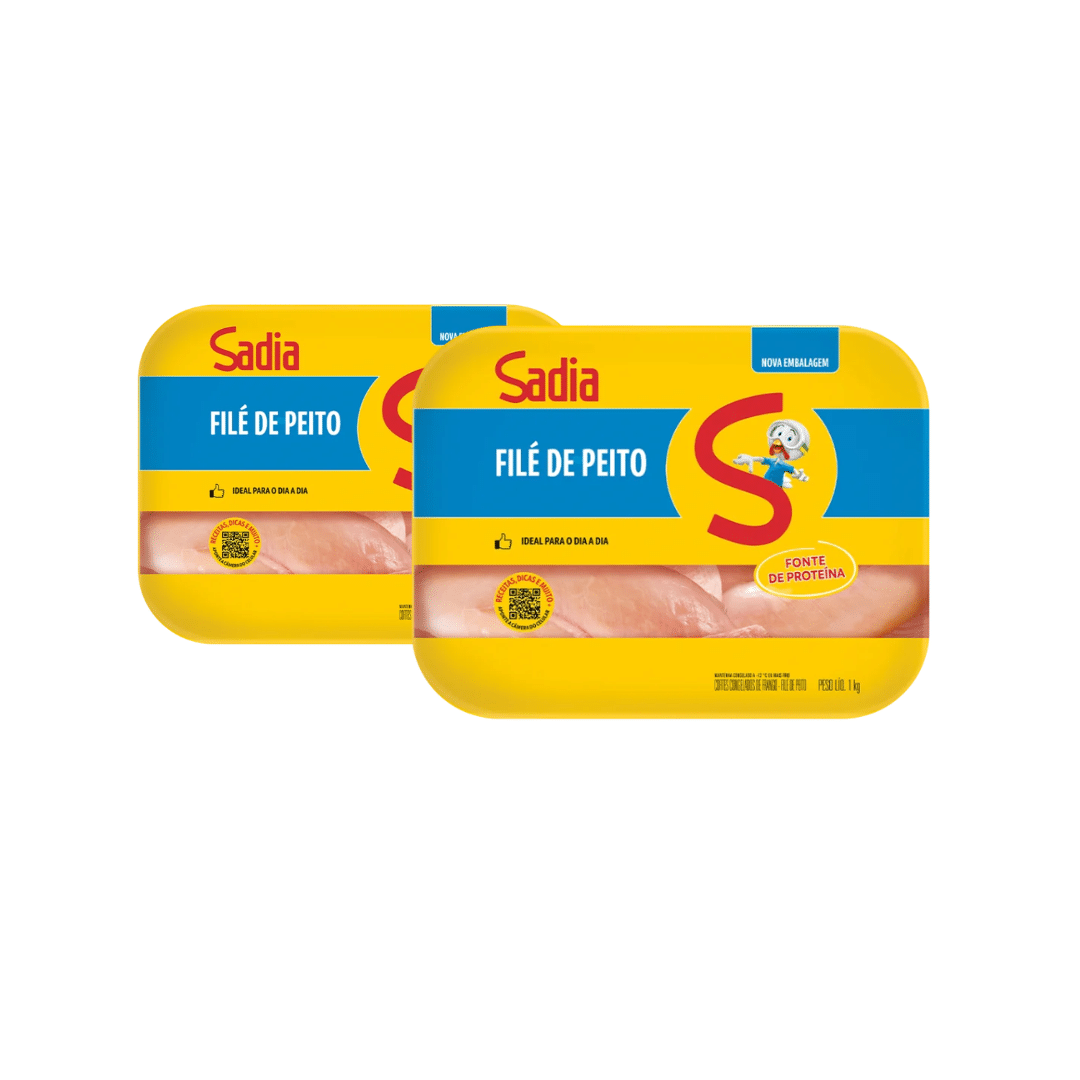File Peito Frango Cong BDJ Sadia 1KG