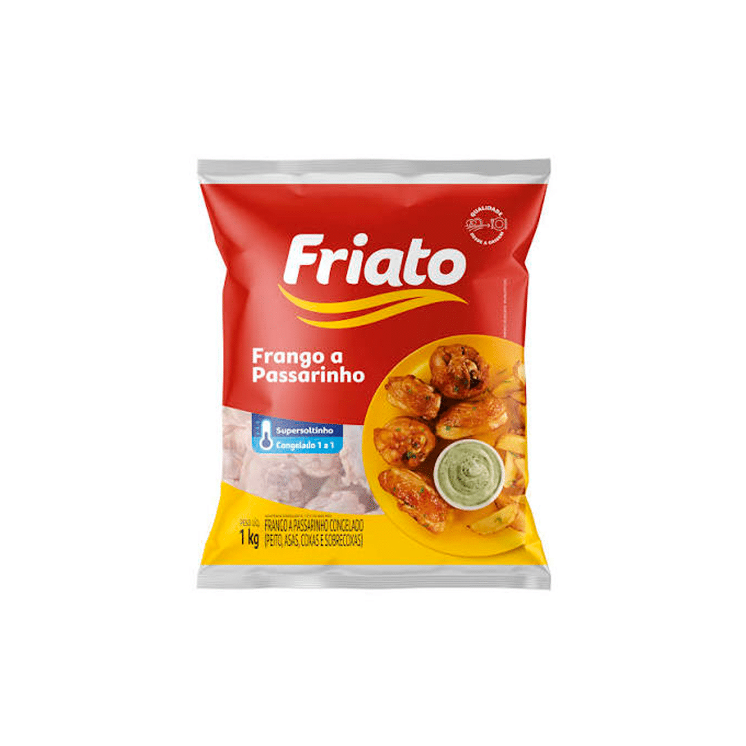 Frango A Passarinho Temp Cong Friato 1KG