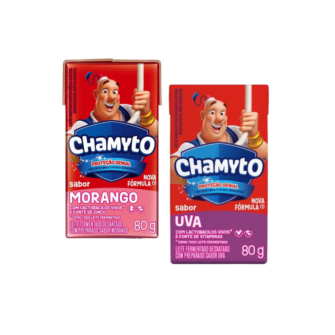 Leite Ferm Desnat Chamyto 80G (Sabores)