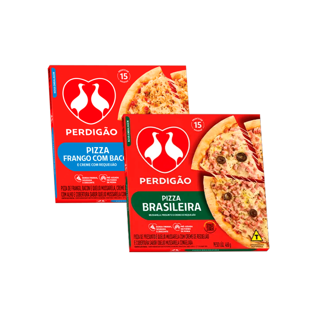 Pizza De Caixa Perdigao 460G (Sabores)