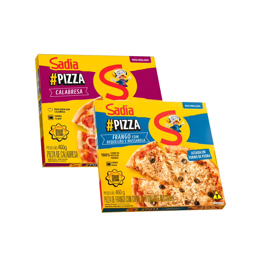 Pizza De Caixa Sadia 460G (Sabores)