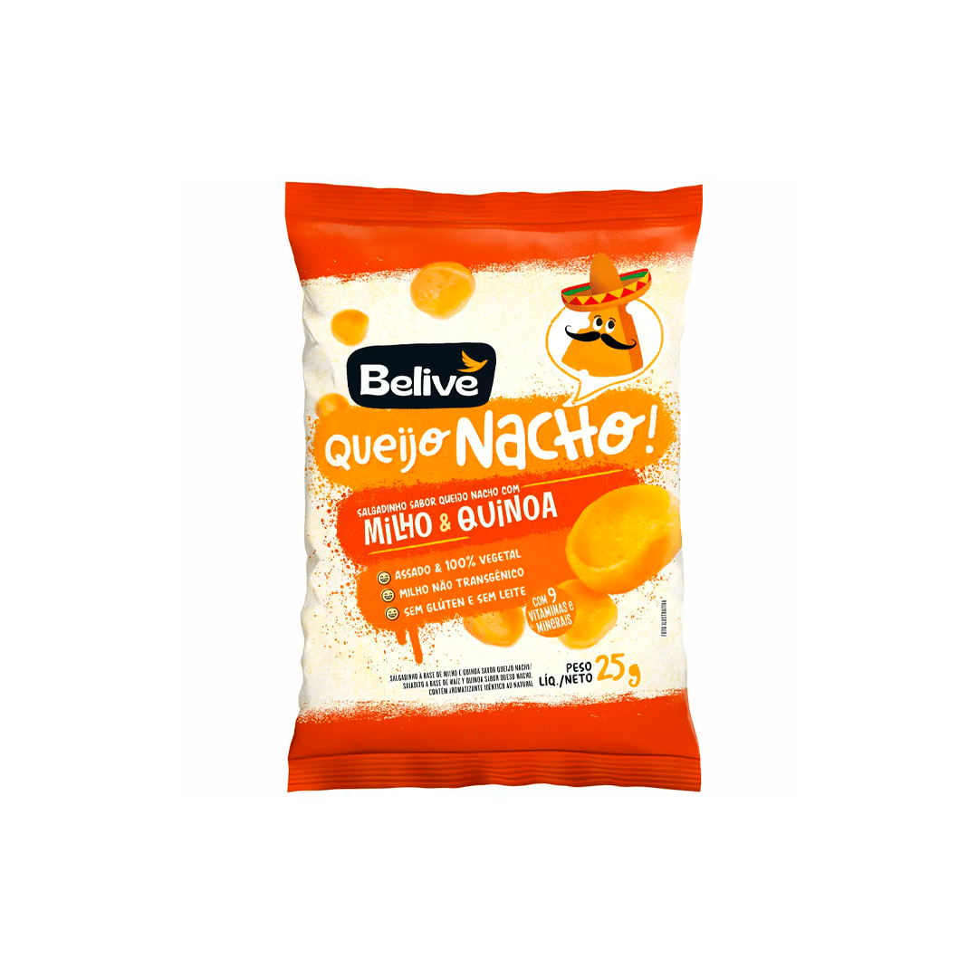 Salgado Milho Belive 25G (Sabores)