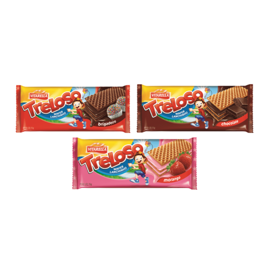 Biscoito Wafer Vitarella Treloso 35G
